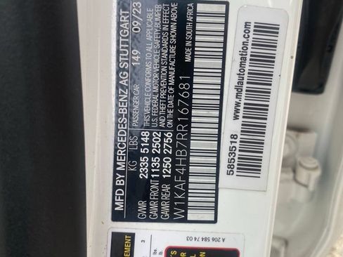 Certified 2024 Mercedes-Benz C 300 4MATIC Sedan image 29