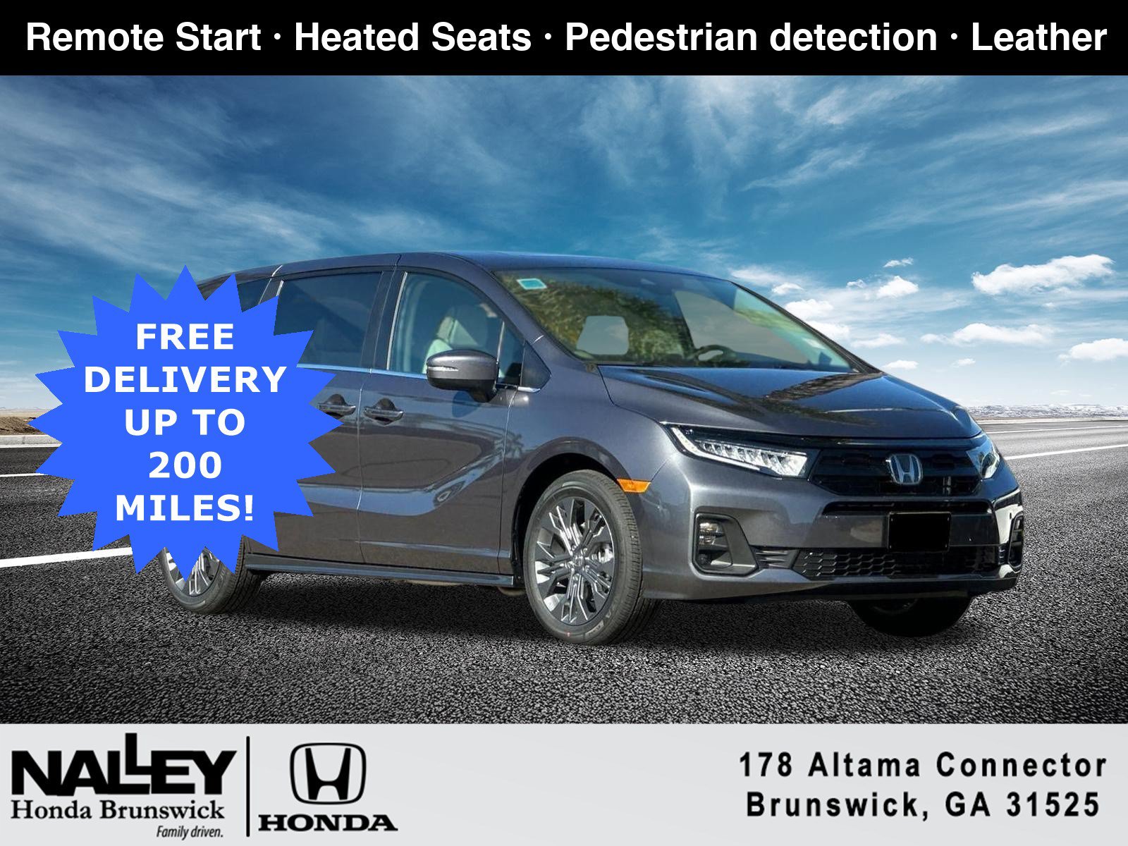New 2027 Honda Odyssey Touring image 1