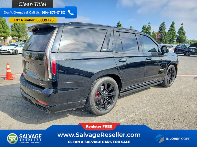Used 2023 Cadillac Escalade V w/ Heavy-Duty Trailer Package AWD/4WD image 4