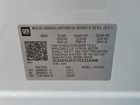 Used 2024 Chevrolet Equinox LT AWD/4WD image 29