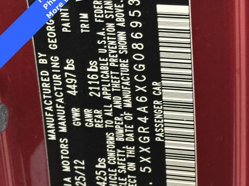 Used 2012 Kia Optima SX w/ Premium Touring Pkg image 48