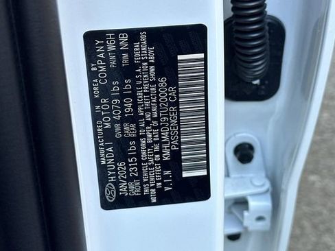 New 2026 Hyundai Elantra Blue image 24