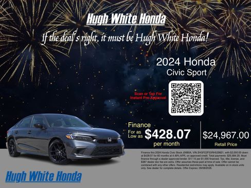 Used 2024 Honda Civic Sport image 3