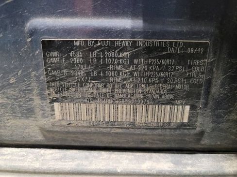 Used 2013 Subaru Outback 2.5i Premium AWD/4WD image 16