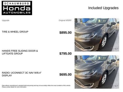 Used 2017 Chrysler Pacifica Touring-L Plus w/ Tire & Wheel Group FWD image 4