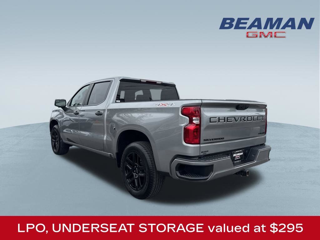 Used 2024 Chevrolet Silverado 1500 Custom w/ LPO, Dark Essentials Package AWD/4WD image 5