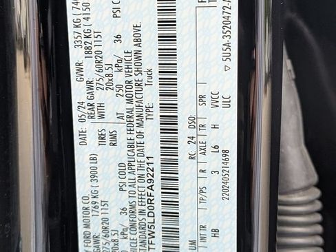 Used 2024 Ford F150 Lariat AWD/4WD image 32