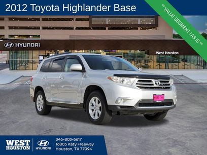 Used 2012 Toyota Highlander 4WD w/ Tech Pkg