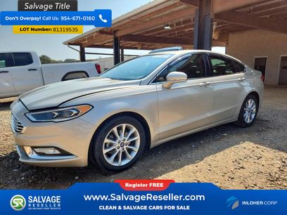 Used 2017 Ford Fusion SE