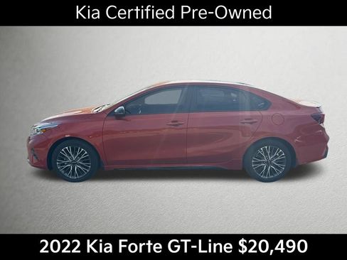 Certified 2022 Kia Forte GT-Line w/ GT-Line Technology Package FWD image 7