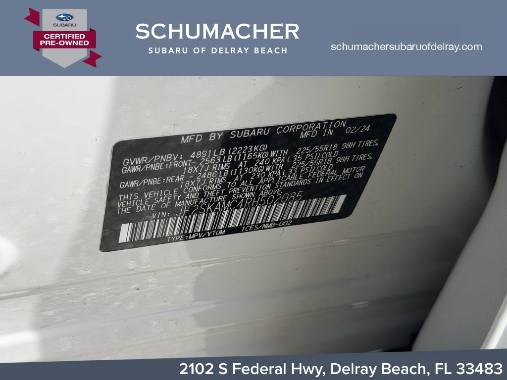 Certified 2024 Subaru Forester Touring AWD/4WD image 20