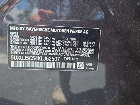 Used 2019 BMW X4 M40i w/ Executive Package AWD/4WD image 22