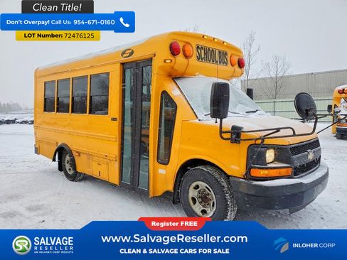 Used 2016 Chevrolet Express 3500 w/ School Bus Package image 1