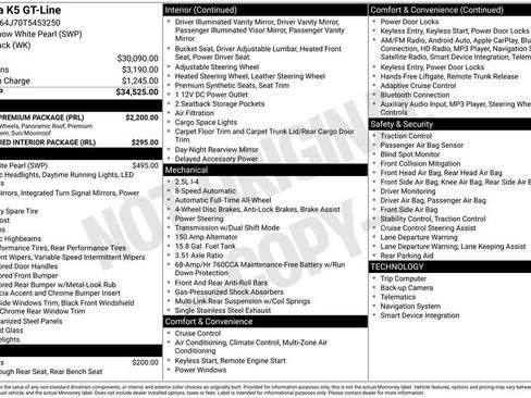 New 2026 Kia K5 GT-Line w/ GT-Line Premium Package image 6