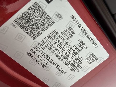 Used 2024 Chevrolet Corvette Z06 w/ Battery Protection Package RWD image 31