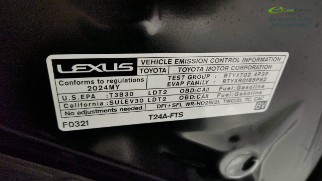Used 2024 Lexus RX 350 F Sport w/ Convenience Package AWD/4WD image 74