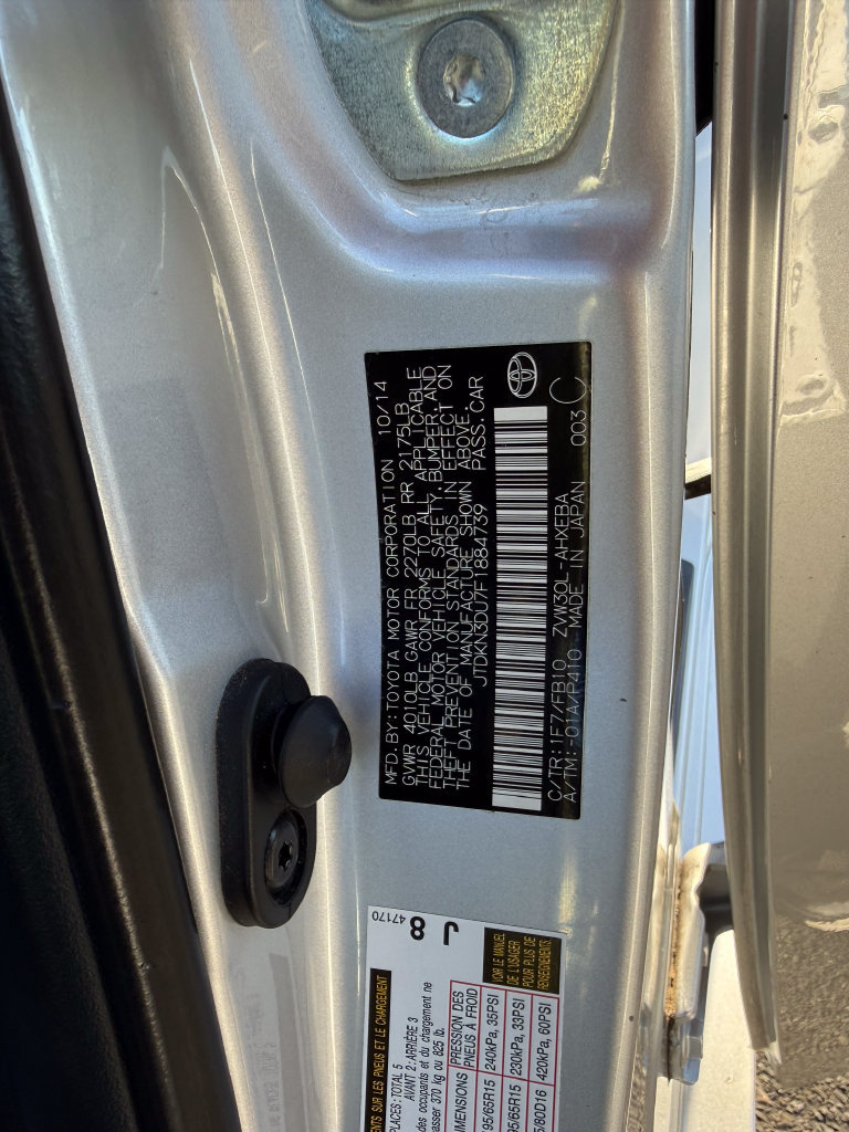 Used 2015 Toyota Prius Two FWD image 18