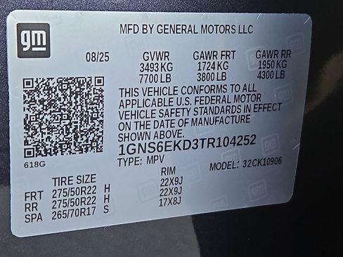 New 2026 Chevrolet Suburban RST w/ Advanced Technology Package image 18