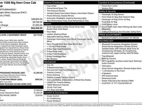 Used 2022 RAM 1500 Big Horn AWD/4WD image 4