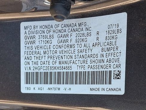 Used 2019 Honda Civic Sport image 25
