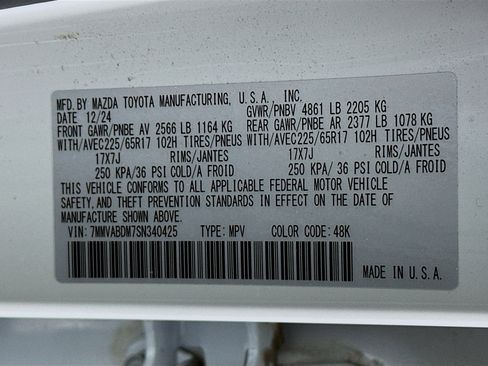 Used 2025 MAZDA CX-50 AWD 2.5 S w/ Premium Package image 12