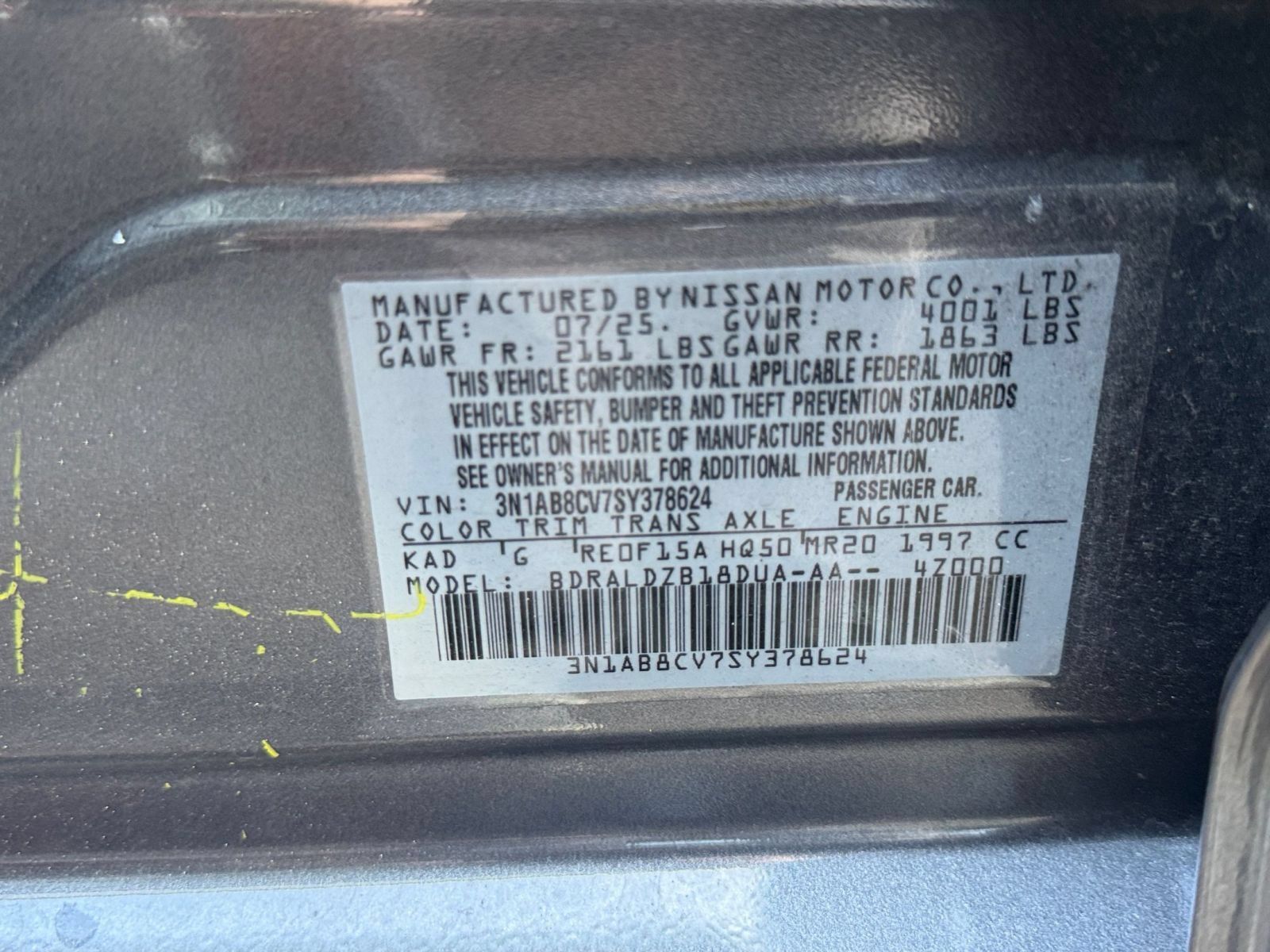 Used 2025 Nissan Sentra SV FWD image 26