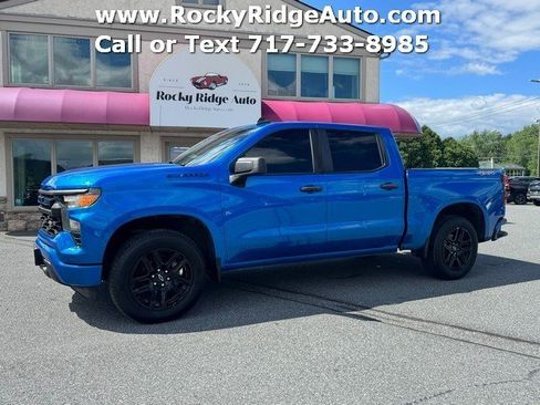 Used 2024 Chevrolet Silverado 1500 Custom w/ LPO, Dark Essentials Package AWD/4WD image 4
