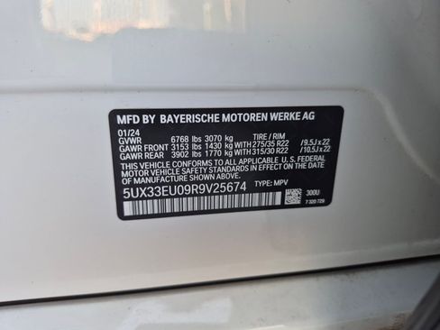 Used 2024 BMW X5 M60i w/ Climate Comfort Package AWD/4WD image 26