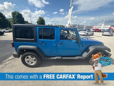 Used 2015 Jeep Wrangler Unlimited Sport w/ Quick Order Package 24S AWD/4WD image 2