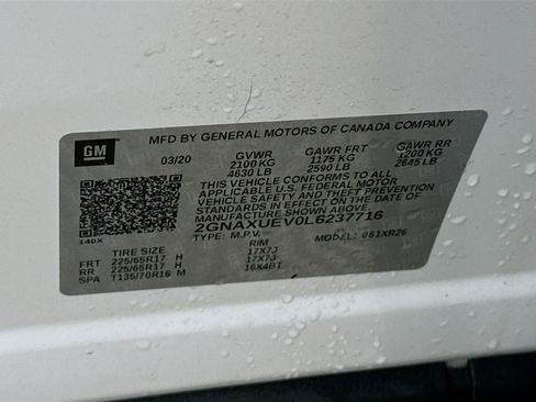 Used 2020 Chevrolet Equinox LT image 12