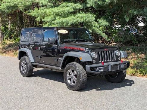 Certified 2018 Jeep Wrangler Unlimited Rubicon AWD/4WD image 4