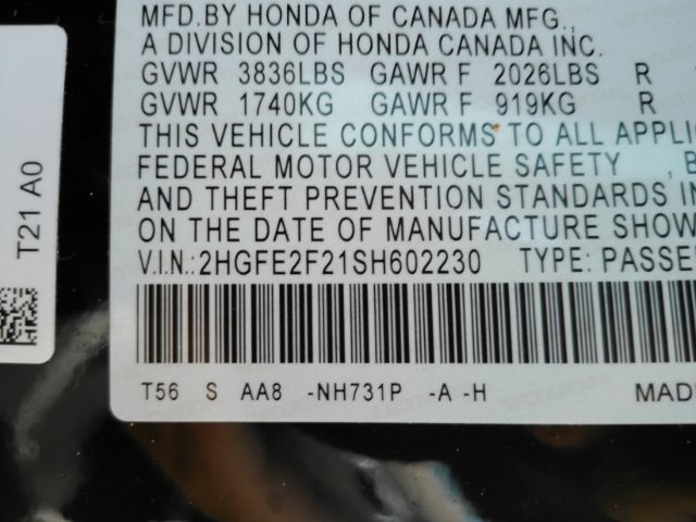 Used 2025 Honda Civic LX image 46