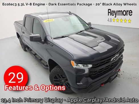 Used 2024 Chevrolet Silverado 1500 LT Trail Boss w/ LPO, Dark Essentials Package AWD/4WD image 1