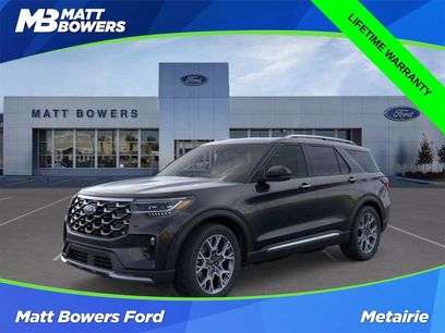 New 2025 Ford Explorer Platinum