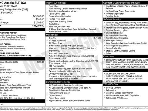 Used 2023 GMC Acadia SLT image 46