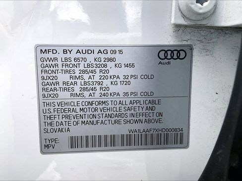 Used 2017 Audi Q7 3.0T Premium Plus w/ Premium Plus Package image 33