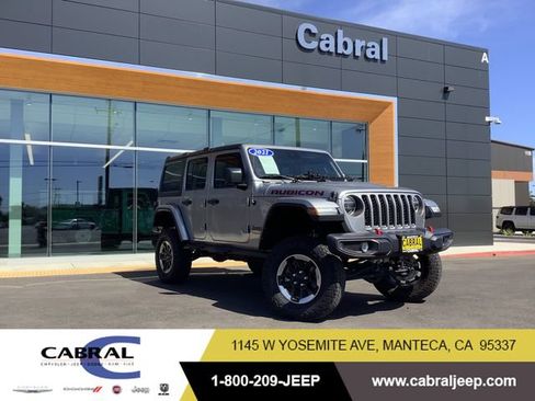 Used 2021 Jeep Wrangler Unlimited Rubicon AWD/4WD image 1