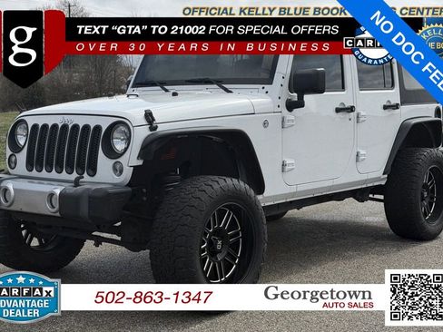 Used 2016 Jeep Wrangler Unlimited Sahara w/ Connectivity Group AWD/4WD image 38