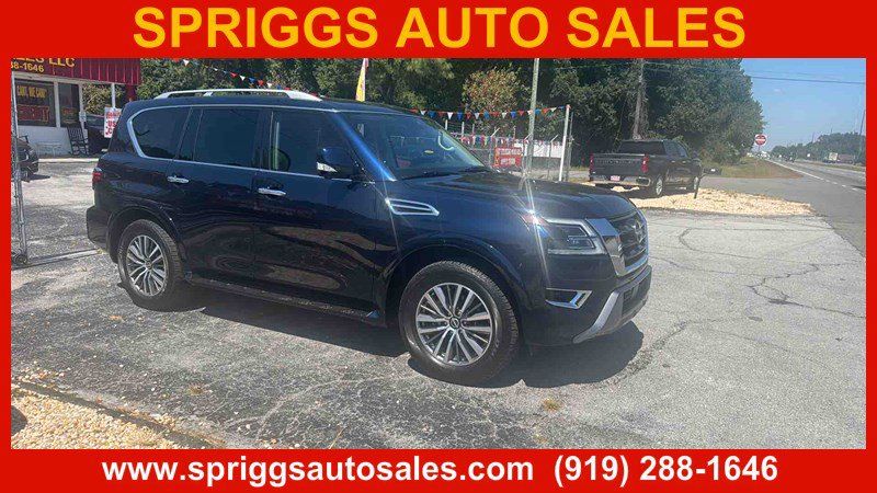Used 2024 Nissan Armada SL w/ Captain's Chairs Package AWD/4WD image 1