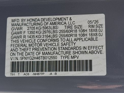 New 2026 Honda Pilot EX-L image 40