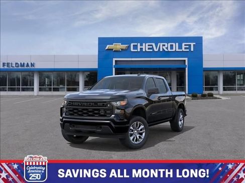 New 2026 Chevrolet Silverado 1500 Custom w/ LPO, Dark Essentials Package AWD/4WD image 8