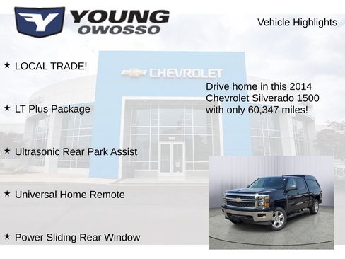 Used 2014 Chevrolet Silverado 1500 LT w/ LT Plus Package AWD/4WD image 8