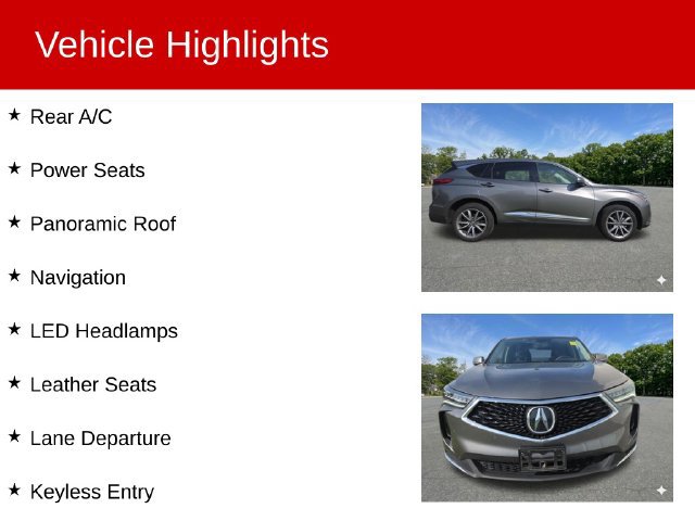 Used 2024 Acura RDX w/ Technology Package AWD/4WD image 2