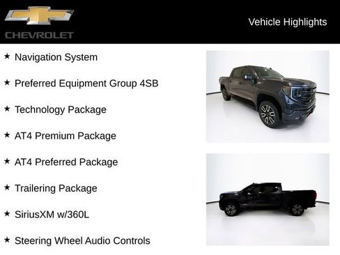 Used 2024 GMC Sierra 1500 AT4 w/ Technology Package image 5