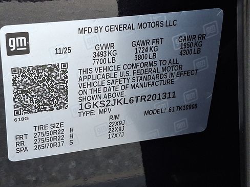 New 2026 GMC Yukon XL Denali w/ Sun & Power Step Package image 11