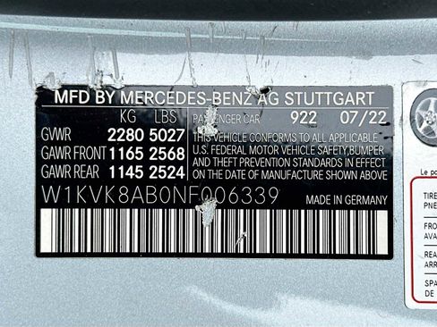 Used 2022 Mercedes-Benz SL 55 AMG 4MATIC image 32