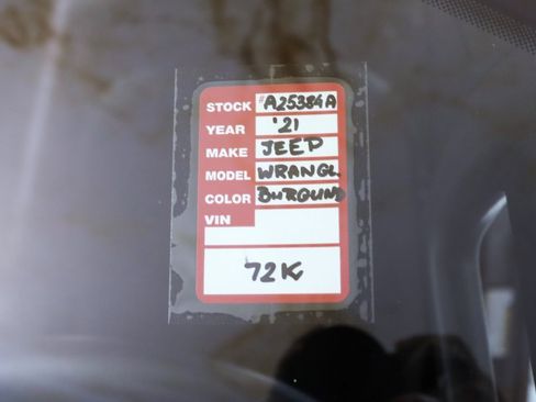 Used 2021 Jeep Wrangler Unlimited Sport image 25