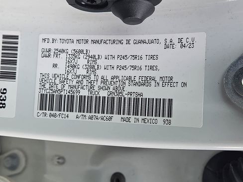 Certified 2023 Toyota Tacoma SR5 w/ SX Package image 26