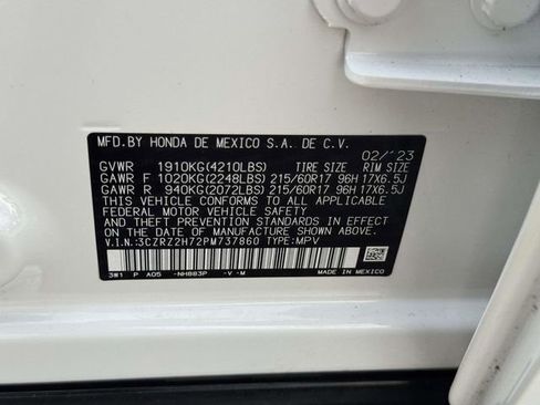 Certified 2023 Honda HR-V EX-L image 16