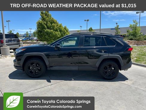Used 2021 Toyota RAV4 TRD Off-Road w/ TRD Off-Road Weather Package AWD/4WD image 4